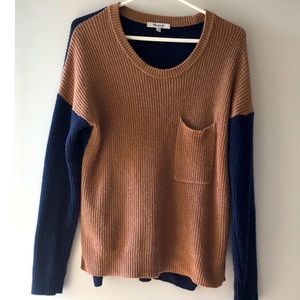 Madewell Color Block Sweater